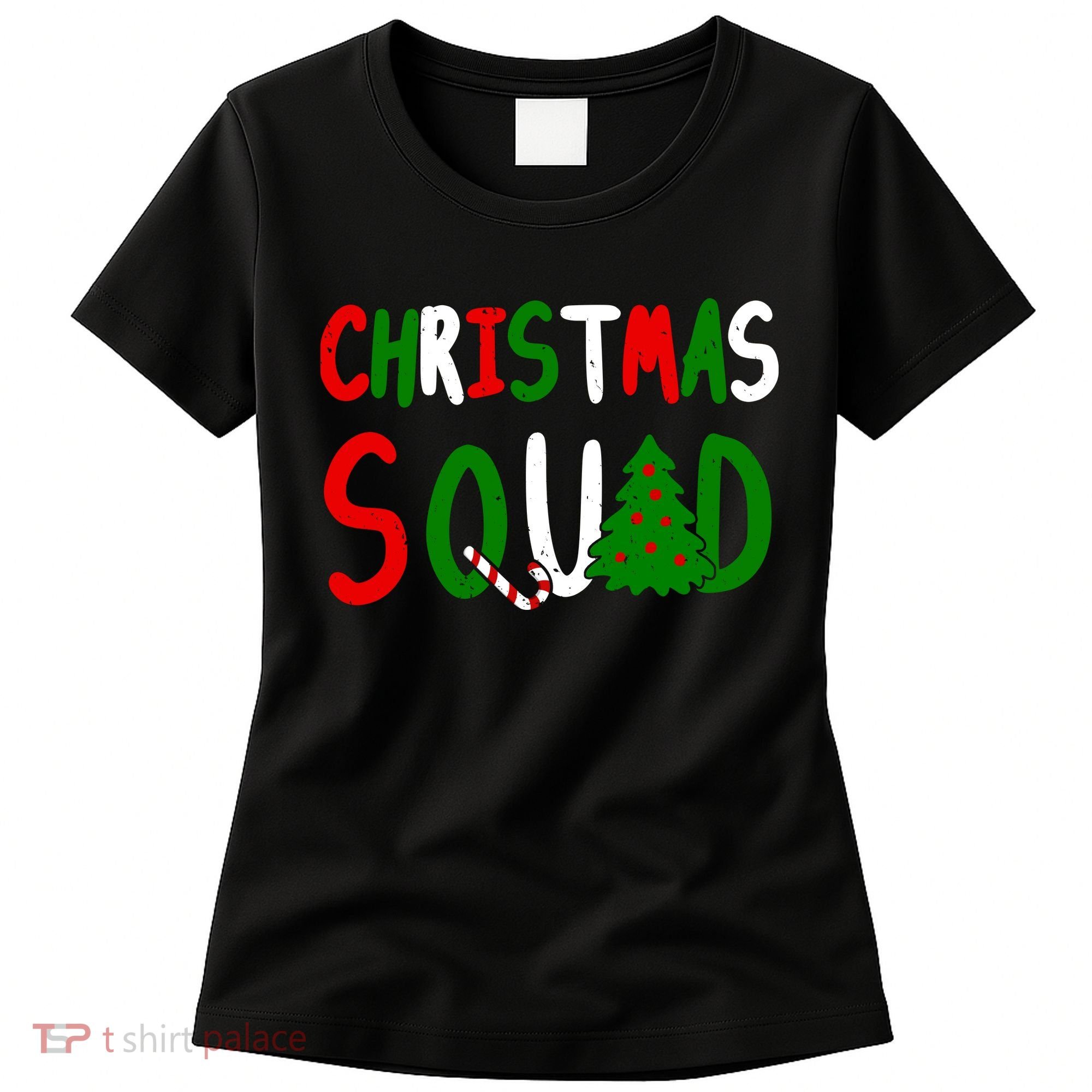 Christmas Squad Family Matching Women's T-Shirt