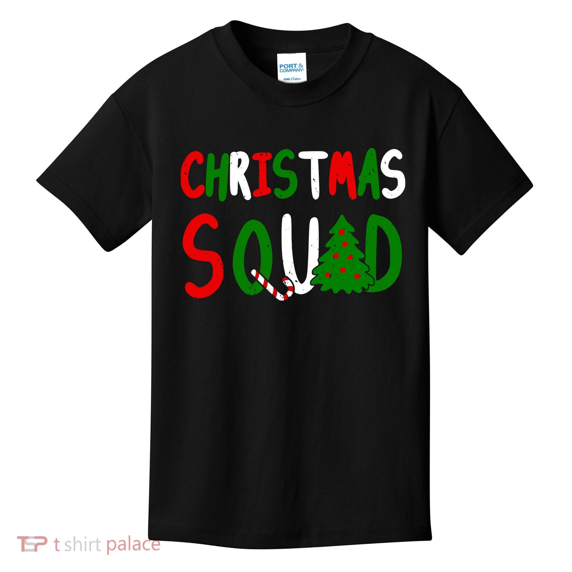 Christmas Squad Family Matching Kids T-Shirt