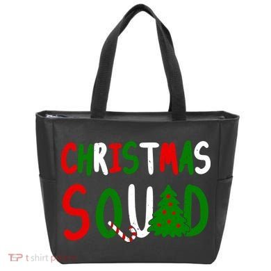 Christmas Squad Family Matching Tote Bag