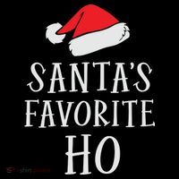Christmas Santas Favorite Ho Funny Xmas Tank Top thumb 6