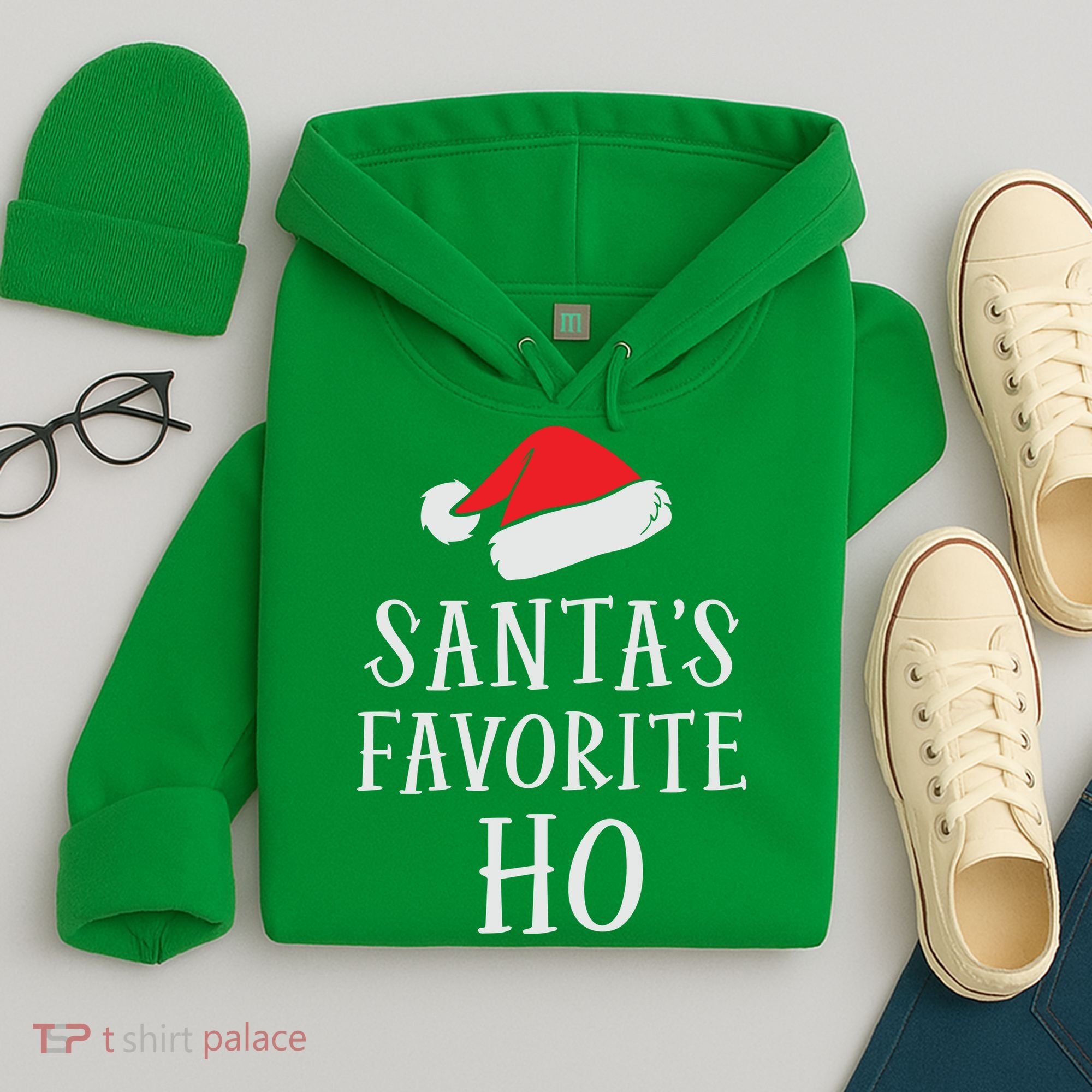 Christmas Santas Favorite Ho Funny Xmas Hoodie