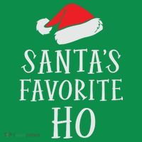 Christmas Santas Favorite Ho Funny Xmas Hoodie thumb 7
