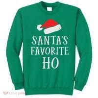 Christmas Santas Favorite Ho Funny Xmas Sweatshirt thumb 0