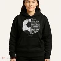 Christian Soccer Faith Bible Verse Philippians 413 Hoodie thumb 5
