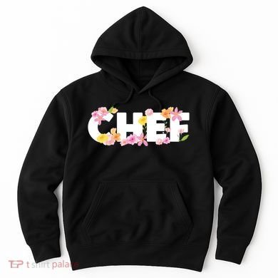 Chef Spring Floral Hoodie
