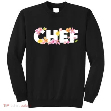Chef Spring Floral Sweatshirt