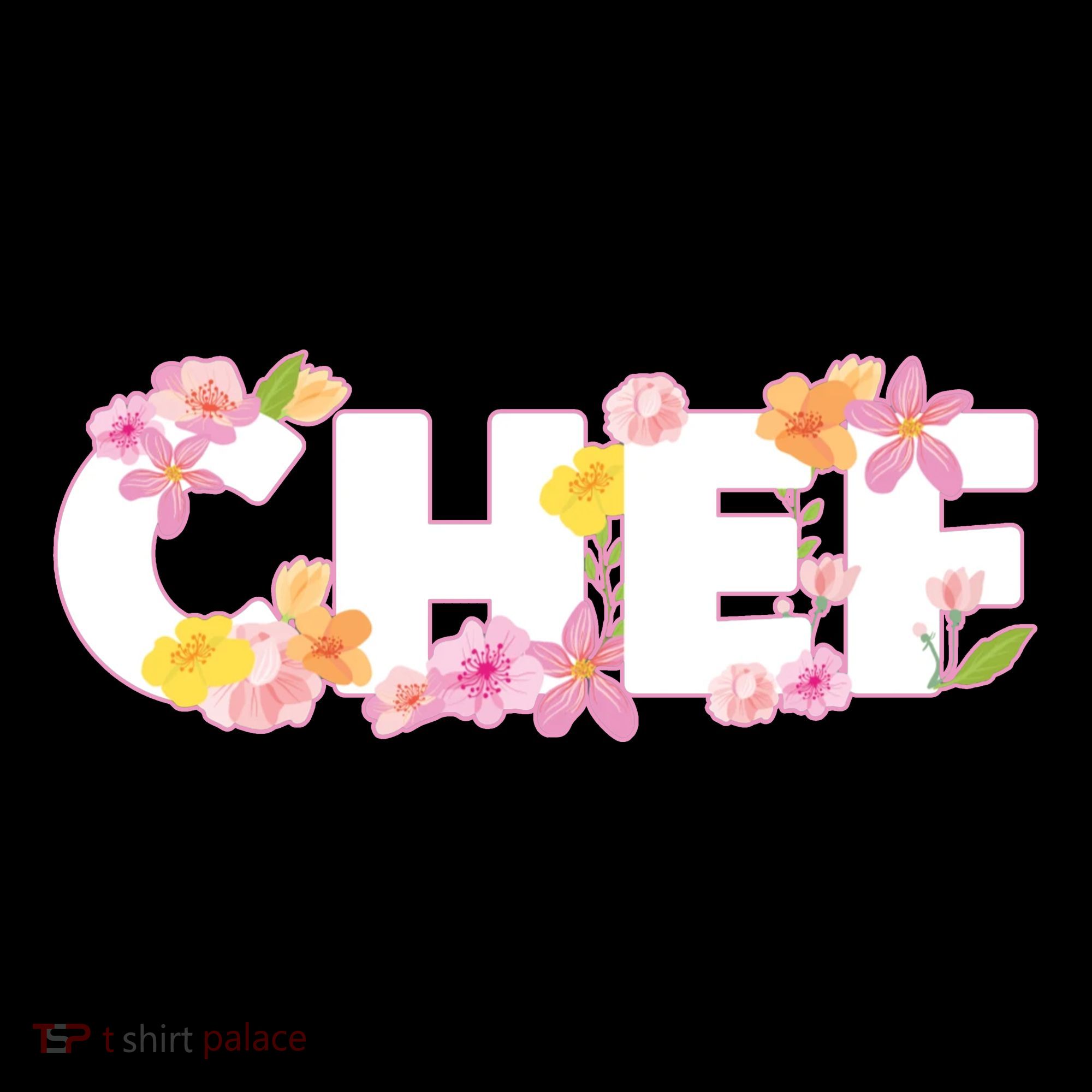 Chef Spring Floral Coffee Mug