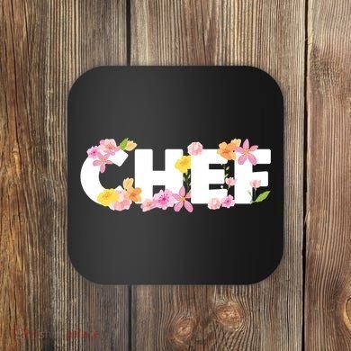 Chef Spring Floral Coaster