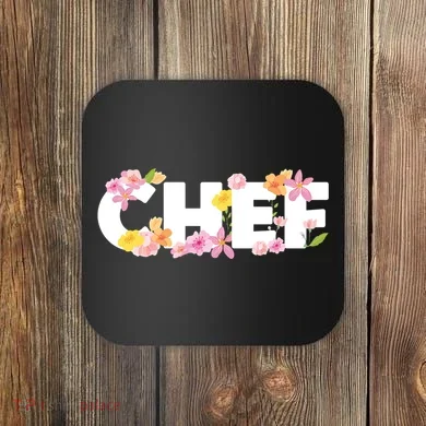 Chef Spring Floral Coaster