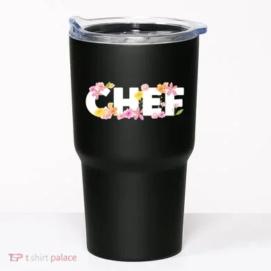 Chef Spring Floral Tumbler