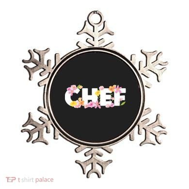 Chef Spring Floral Ornament