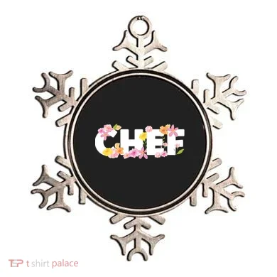 Chef Spring Floral Ornament