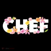 Chef Spring Floral Toddler Hoodie thumb 2