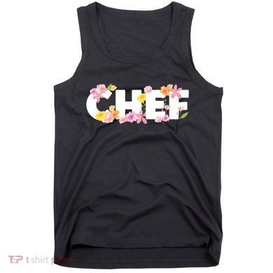 Chef Spring Floral Tank Top