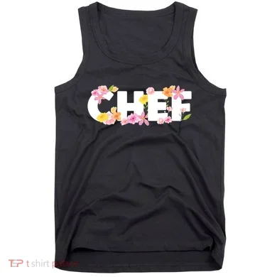 Chef Spring Floral Tank Top