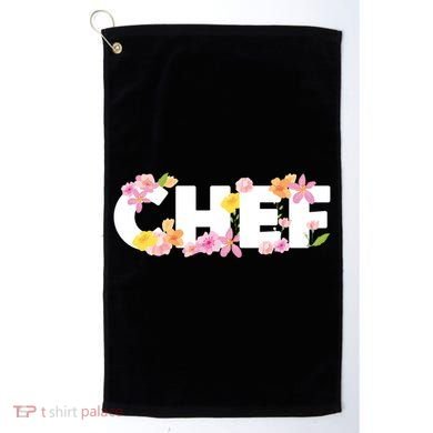 Chef Spring Floral Golf Towel