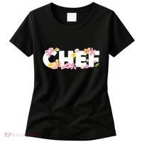 Chef Spring Floral Women's T-Shirt thumb 0