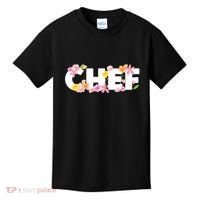 Chef Spring Floral Kids T-Shirt thumb 0
