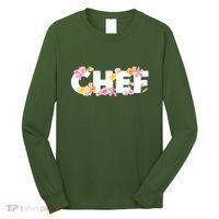 Chef Spring Floral Long Sleeve Shirt thumb 0