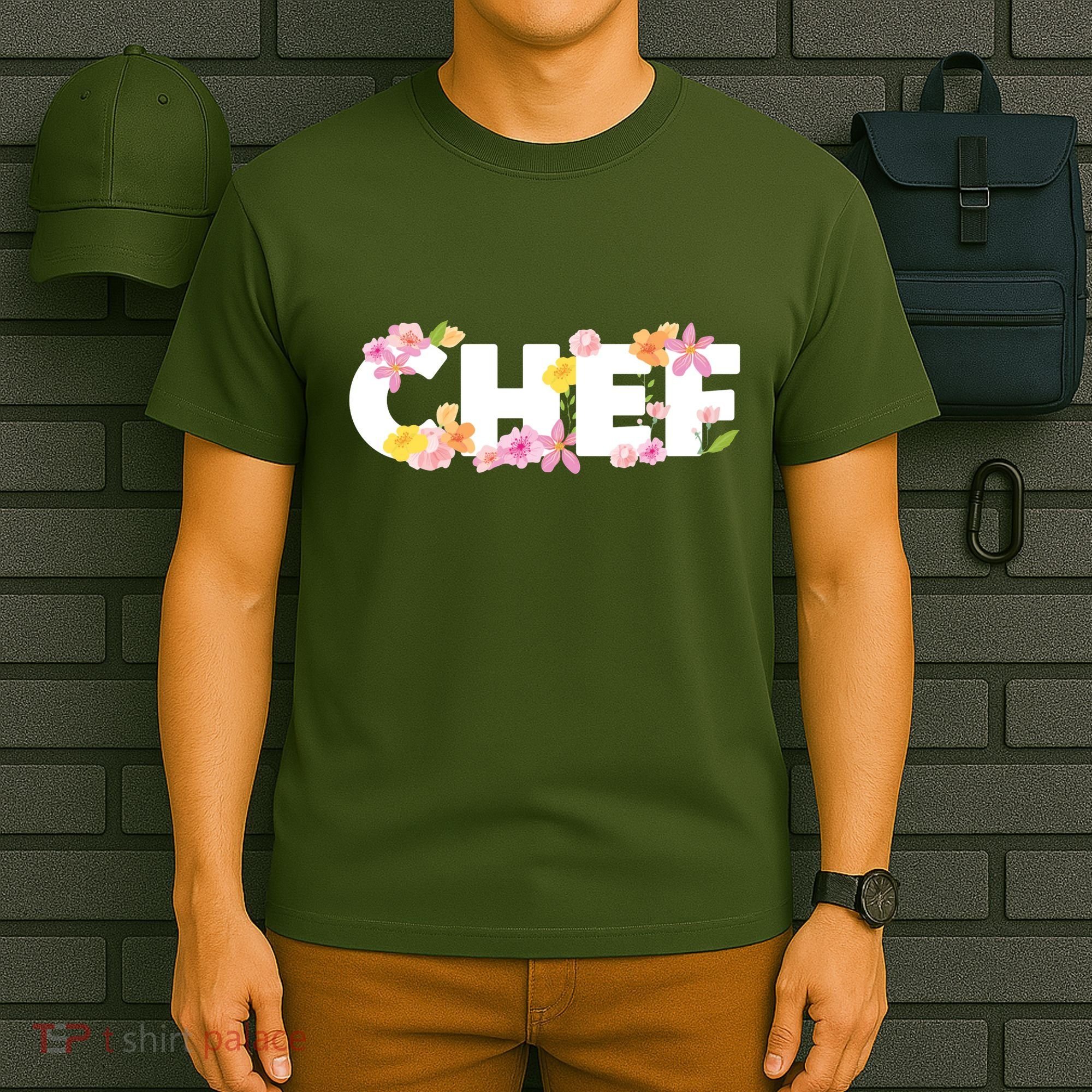 Chef Spring Floral T-Shirt