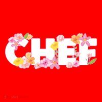 Chef Spring Floral Santa Hat thumb 1