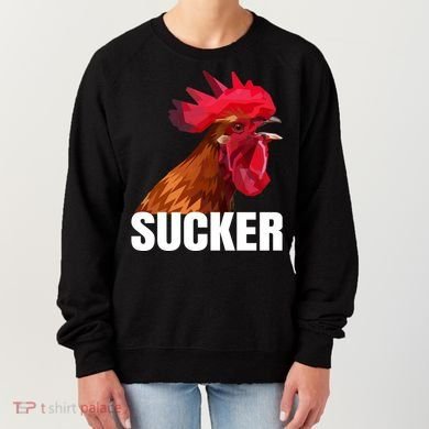 Cock Sucker Funny Rooster Joke Women's Sweatshirt