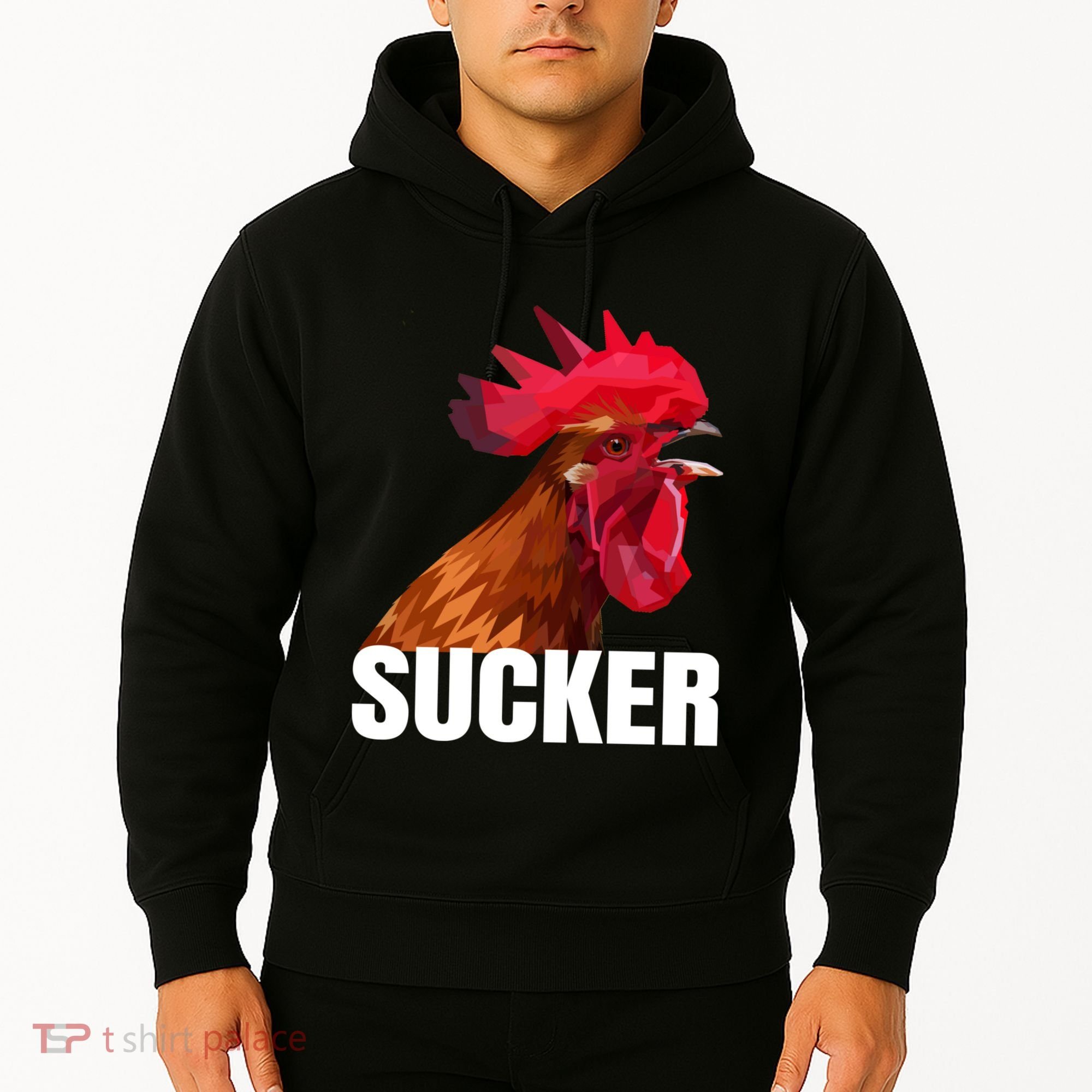 Cock Sucker Funny Rooster Joke Hoodie