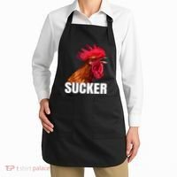 Cock Sucker Funny Rooster Joke Apron thumb 2