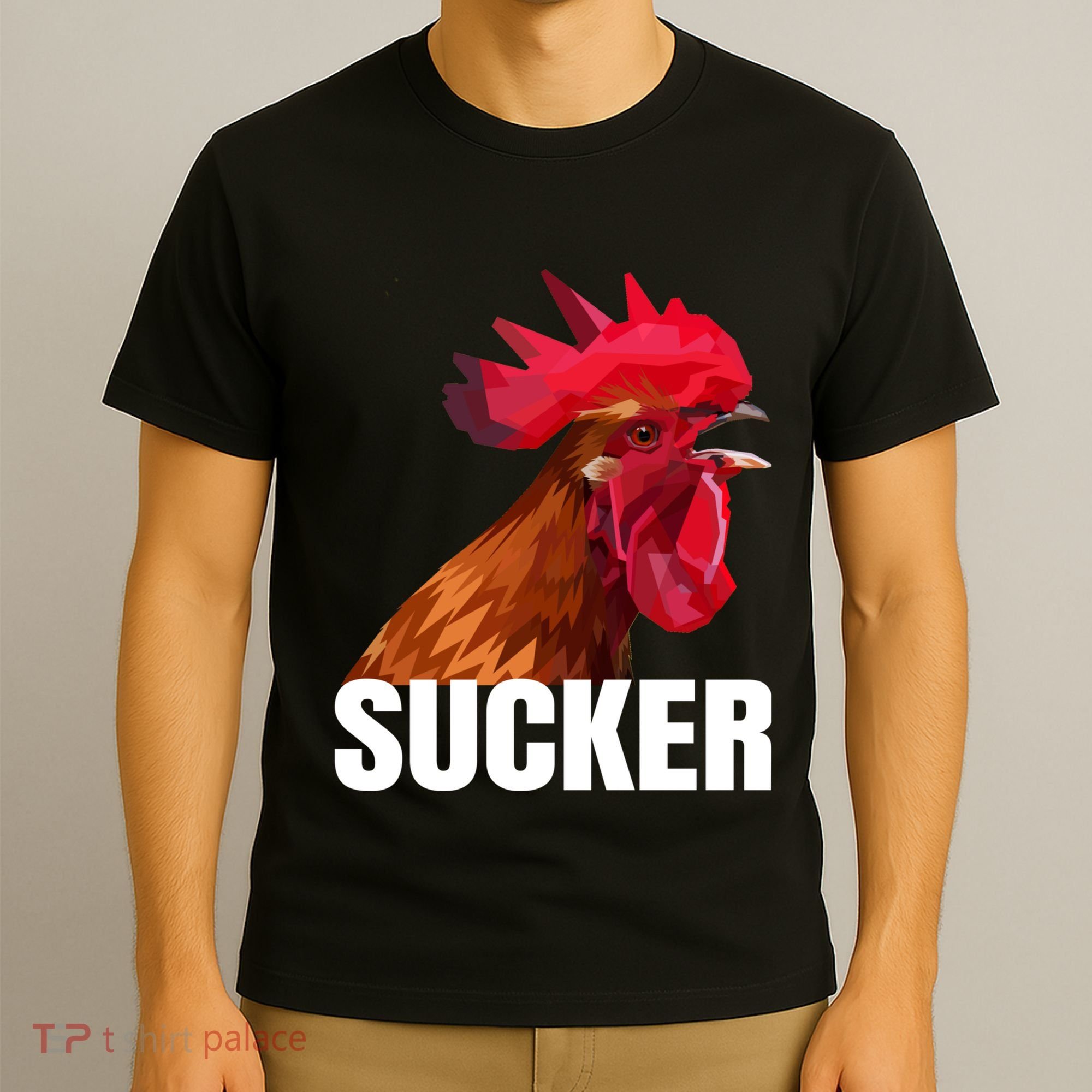 Cock Sucker Funny Rooster Joke T-Shirt