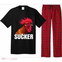 Cock Sucker Funny Rooster Joke Pajama Set thumb 0