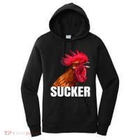 Cock Sucker Funny Rooster Joke Women's Hoodie thumb 0