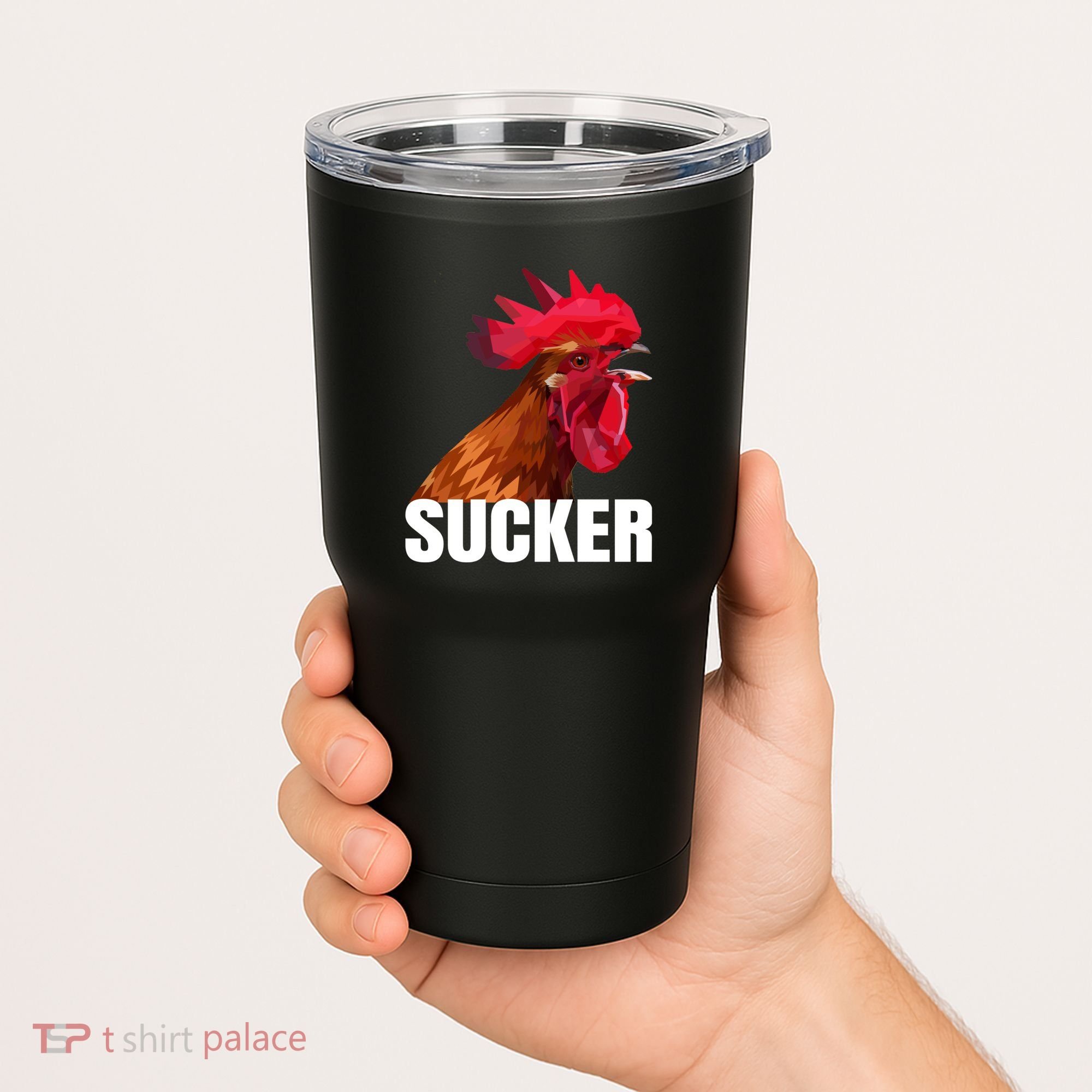 Cock Sucker Funny Rooster Joke Tumbler