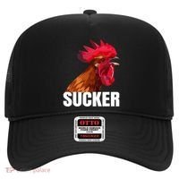 Cock Sucker Funny Rooster Joke Hat thumb 0