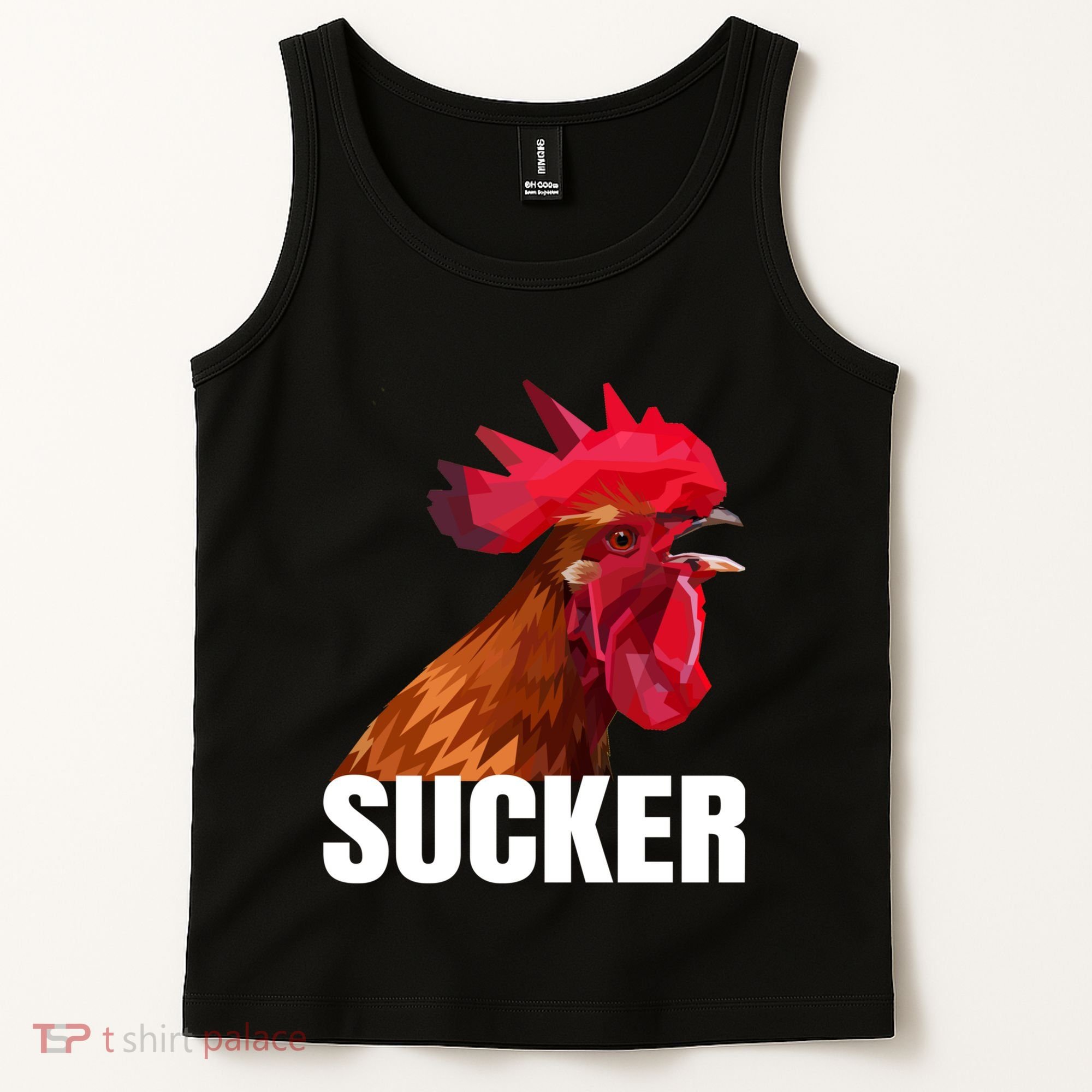 Cock Sucker Funny Rooster Joke Tank Top