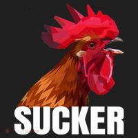 Cock Sucker Funny Rooster Joke Golf Towel thumb 3