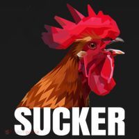 Cock Sucker Funny Rooster Joke Visor thumb 3