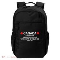 Canada Shirt From The Pentaverate Living The American Dream Backpack thumb 0