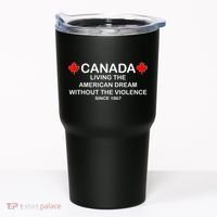 Canada Shirt From The Pentaverate Living The American Dream Tumbler thumb 0