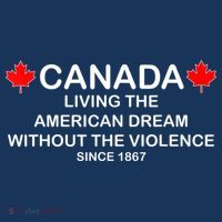 Canada Shirt From The Pentaverate Living The American Dream Mousepad thumb 1