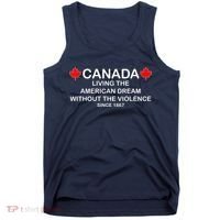 Canada Shirt From The Pentaverate Living The American Dream Tank Top thumb 0