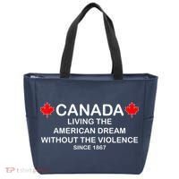 Canada Shirt From The Pentaverate Living The American Dream Tote Bag thumb 0