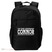 Connor Surname Funny Team Family Last Name Connor Backpack thumb 0