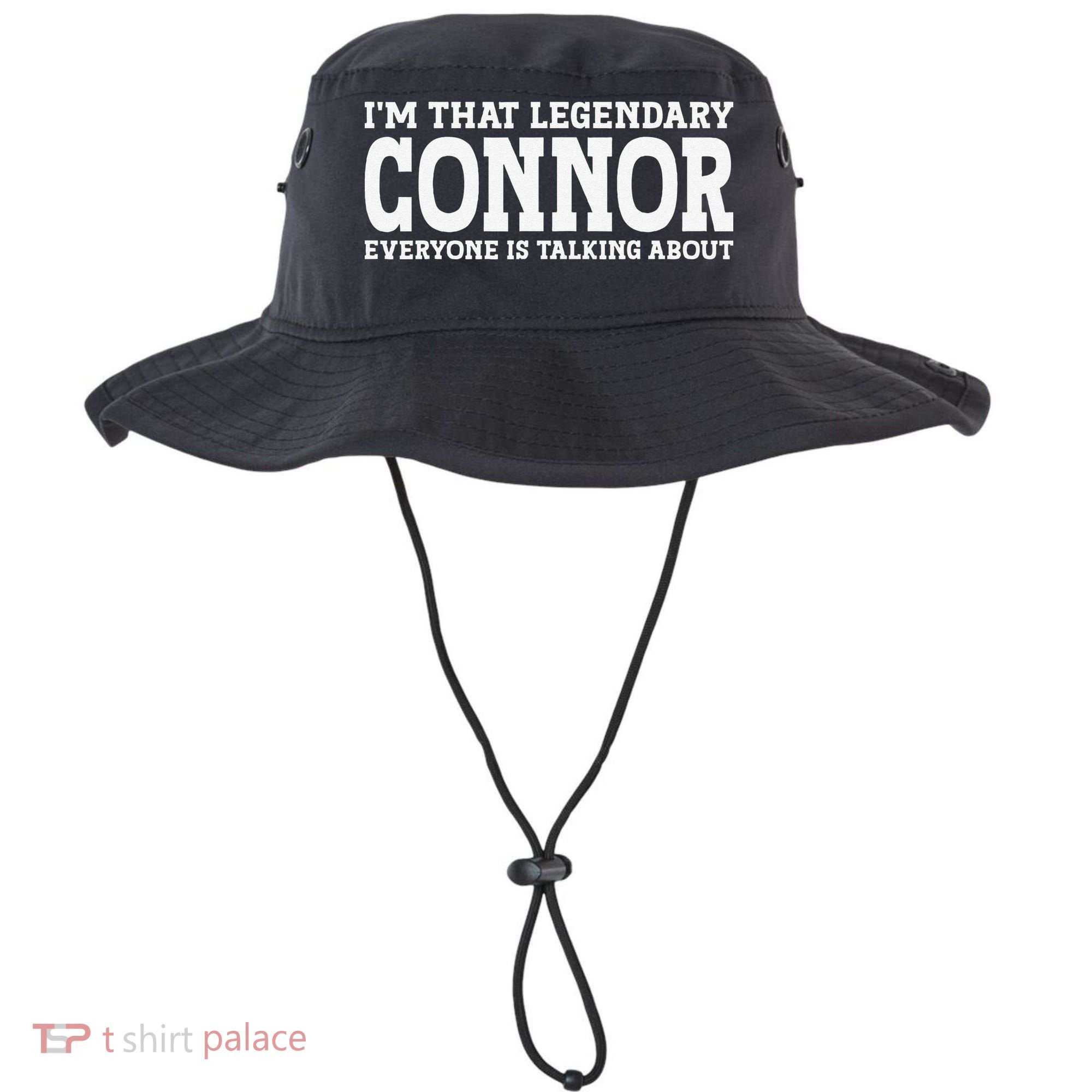 Connor Surname Funny Team Family Last Name Connor Bucket Hat