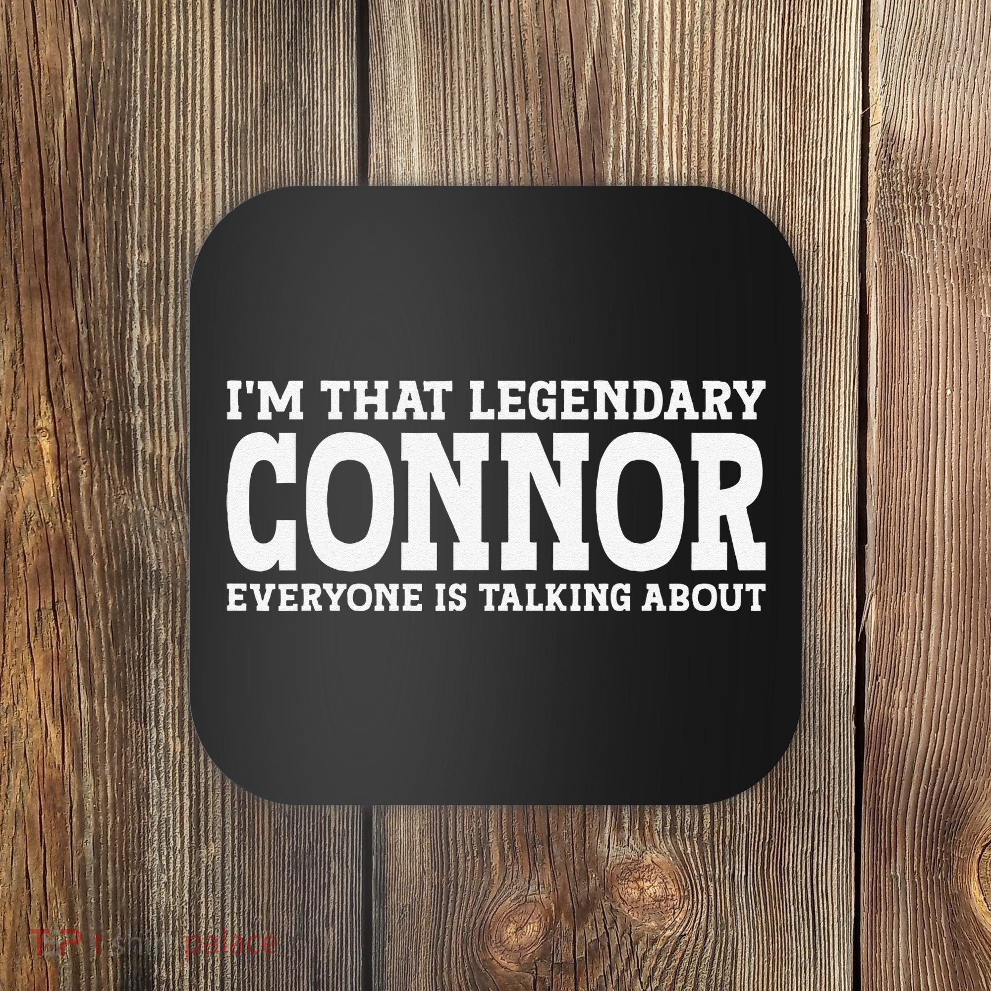 Connor Surname Funny Team Family Last Name Connor Coaster