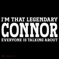 Connor Surname Funny Team Family Last Name Connor Ornament thumb 1