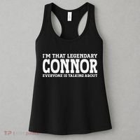 Connor Surname Funny Team Family Last Name Connor Women's Tank Top thumb 3