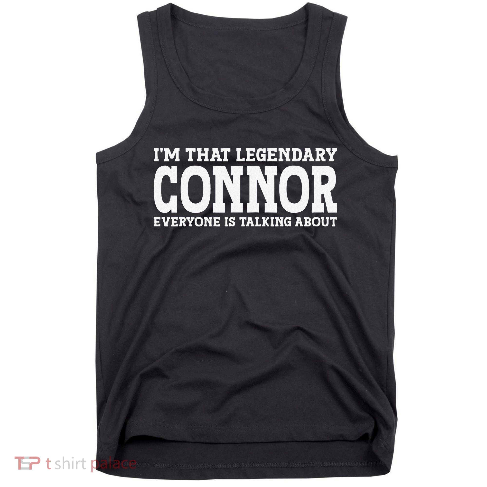 Connor Surname Funny Team Family Last Name Connor Tank Top