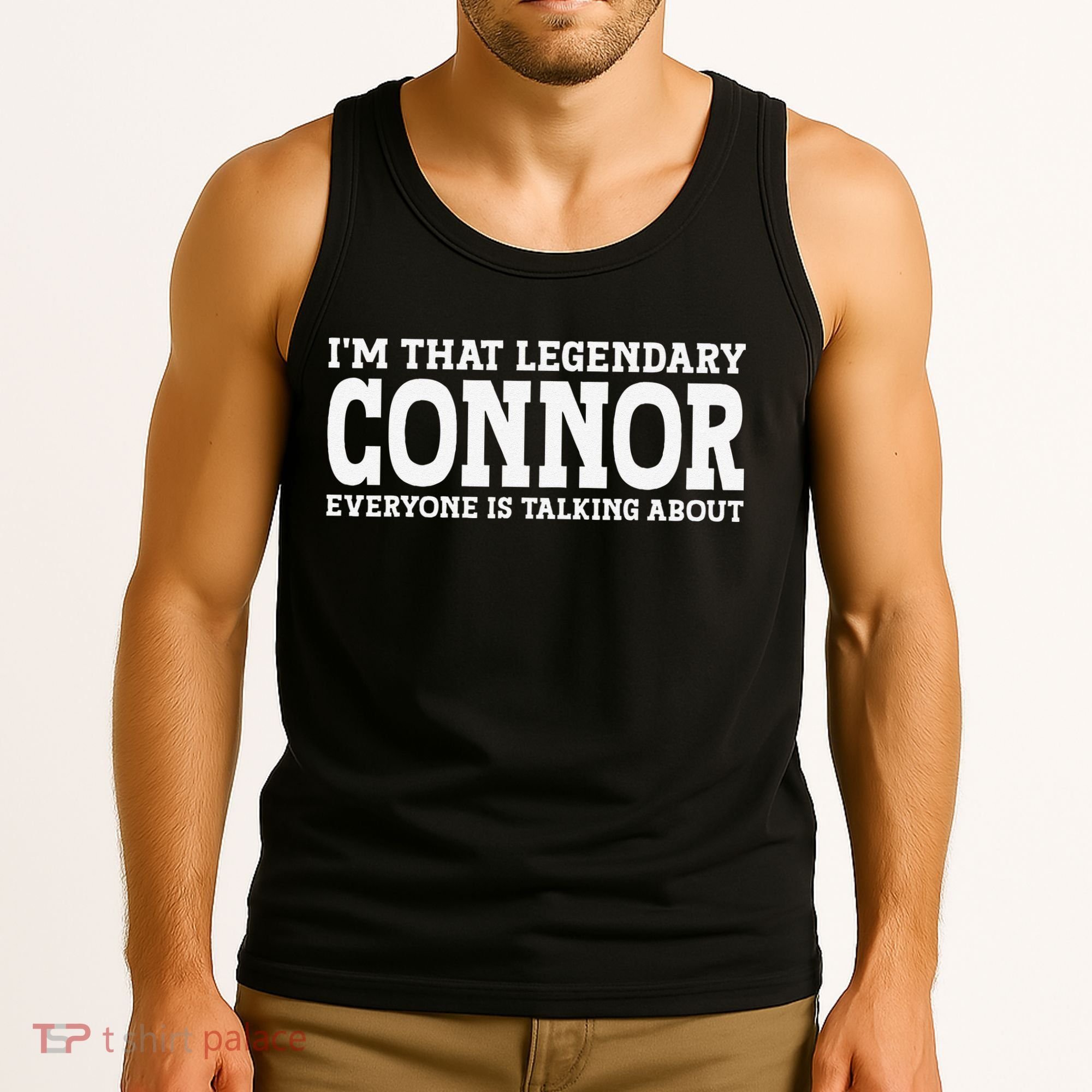 Connor Surname Funny Team Family Last Name Connor Tank Top
