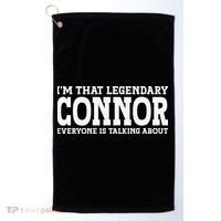 Connor Surname Funny Team Family Last Name Connor Golf Towel thumb 0