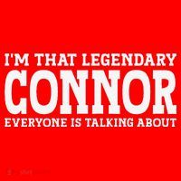 Connor Surname Funny Team Family Last Name Connor Santa Hat thumb 1